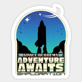 Space Academy - Adventure Awaits (Exploration) Sticker